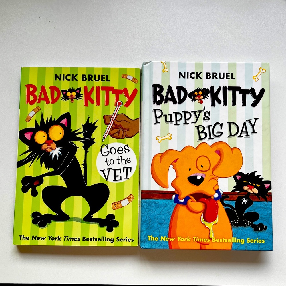 Bad Kitty Goes to the Vet/ Bad Kitty Puppies Big Day